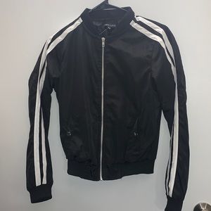 Black Bomber Jacket